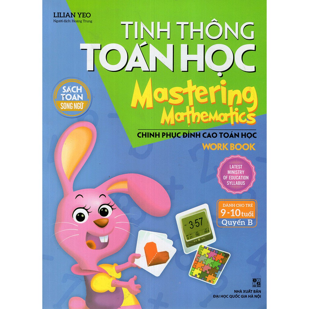 Sách: Tinh Thông Toán Học - Mastering Mathematics - Dành Cho Trẻ 9-10 Tuổi - Quyển B - TSTH