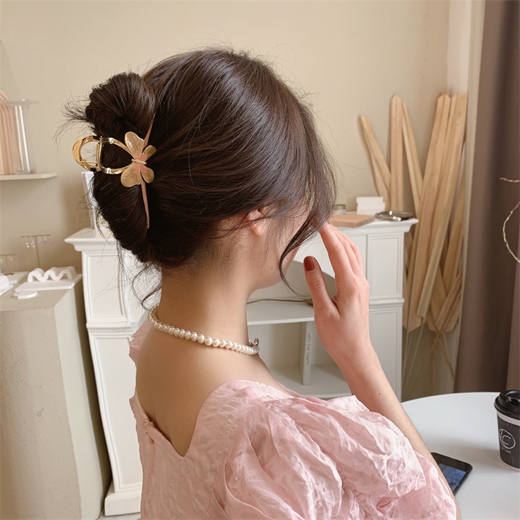 Kẹp Tóc Kim Loại Tráng Men Nhiều Màu Hình Bướm Phong Cách Hàn Quốc Dành Cho Bé Gái