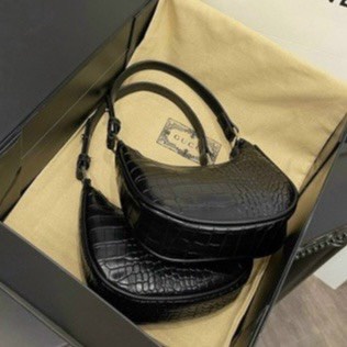 Túi Xách Nữ Linh StoreKẹp Nách Da Rắn Trơn Xinh Xắn Phong Cách Hàn Quốc