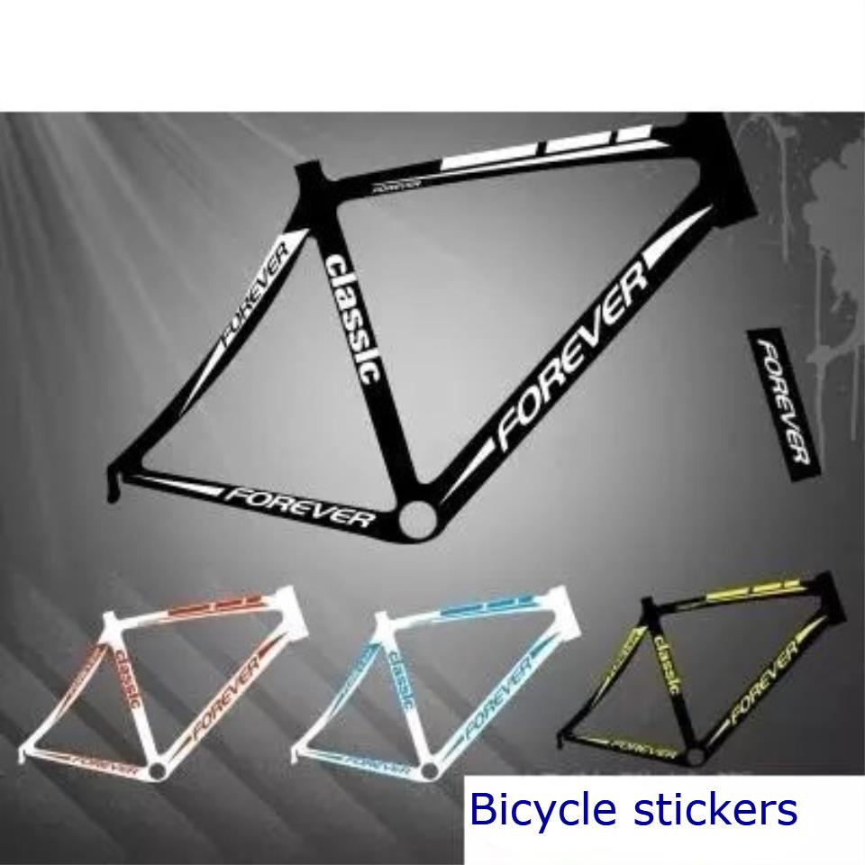 （retcmall）Phim các bon 3D thích hợp cho các loại dán xe đạp địa hình, dán đề can xe đạp, dán toàn thân xe đạp