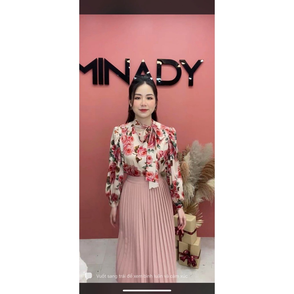 Áo SM buộc nơ MINADY