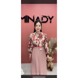 Áo sm buộc nơ minady