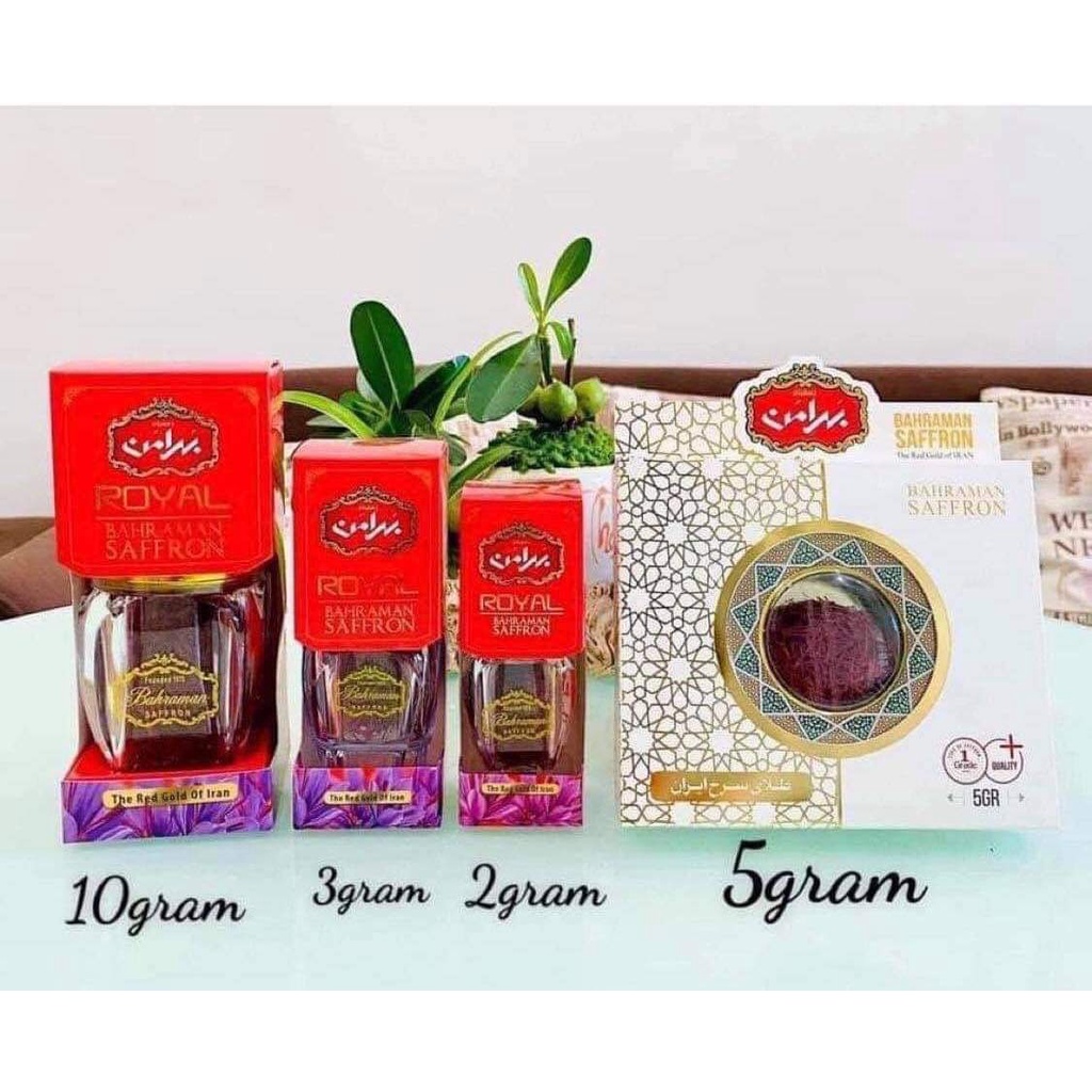 Saffron Tây Á- 5gr- Super negin- Nhập khẩu độc quyền từ Iran