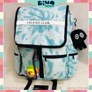 Balo Đi Học SS3 Colkids Tie Dye - Màu Xanh Loang Thời Trang Siêu Hot (Tặng kèm Tag + giấy thơm)