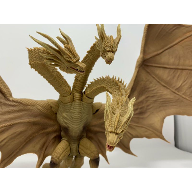 Mô hình đồ chơi khủng long Godzilla. king Ghidorah SH Monster 2019.