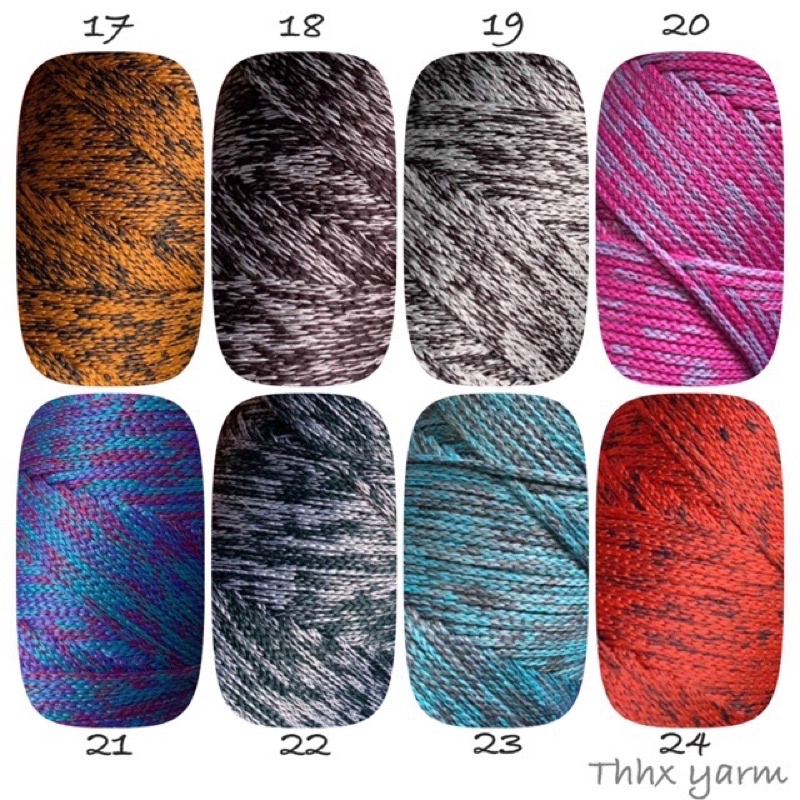 Sợi dệt LOANG lõi xám nhãn hiệu THHX YARN 130gr