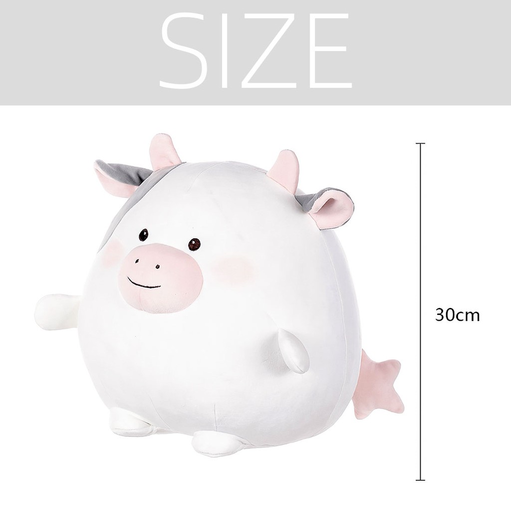 Gấu bông Bò chăm chỉ Miniso chất liệu cao cấp mềm mại êm ái