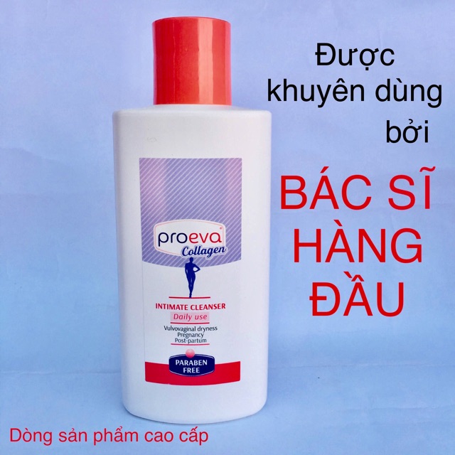 Dung dịch vệ sinh phụ nữ Proeva Collagen trẻ hóa âm đạo dung tích 125ml- hàng chính hãng