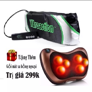 Bộ Đai massage đánh tan mỡ bụng + Gói Massage hồng ngoại