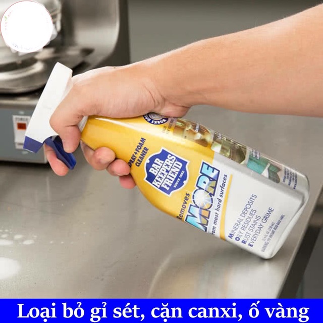 Chai XỊT / BỘT tẩy rửa đa năng BKF chính hãng (Tặng kèm mút bọt biển)