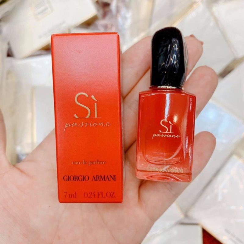 Nước hoa mini Sì Giorgio Armani passione EDP 7ml 🌸 sang chảnh - quyến rũ