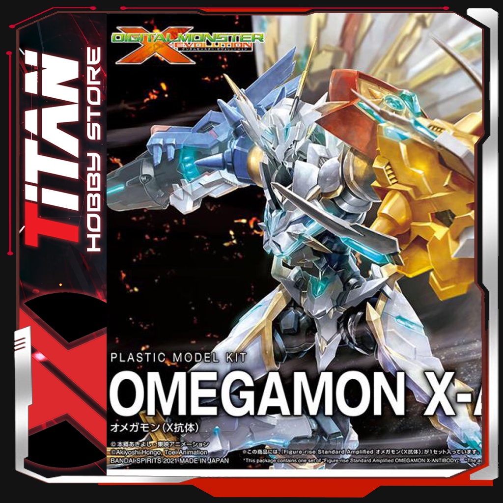 Mô hình lắp ráp  Figure-rise Standard Amplified OMEGAMON X-ANTIBODY  Bandai Japan
