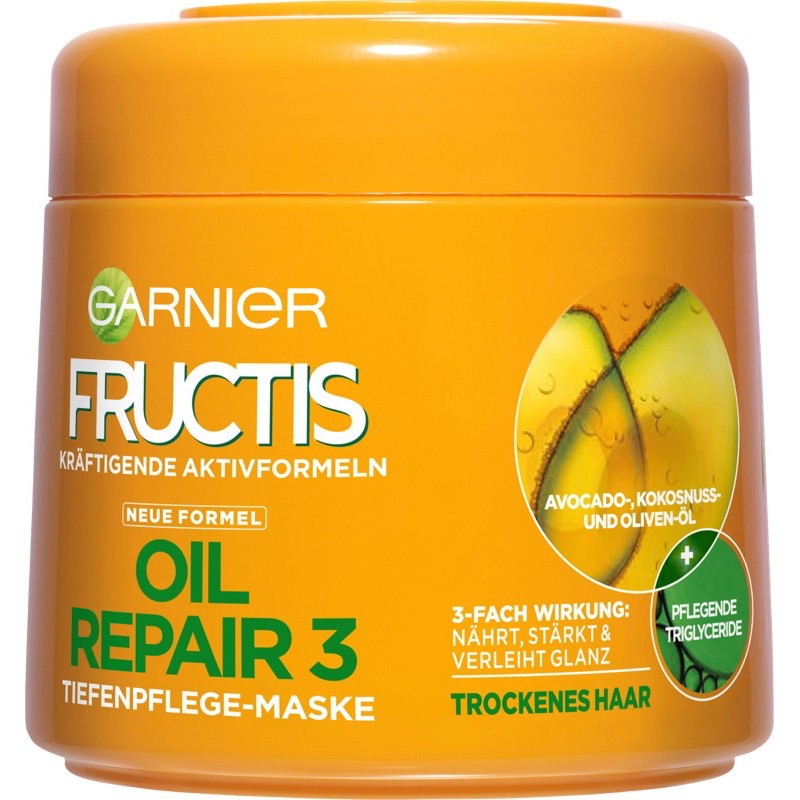 Kem ủ tóc Garnier Wahre schatze, Garnier Fructis Đức 300ML