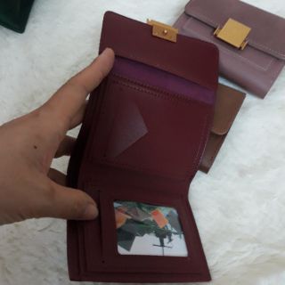 Combo Ví ngắn phối da lộn