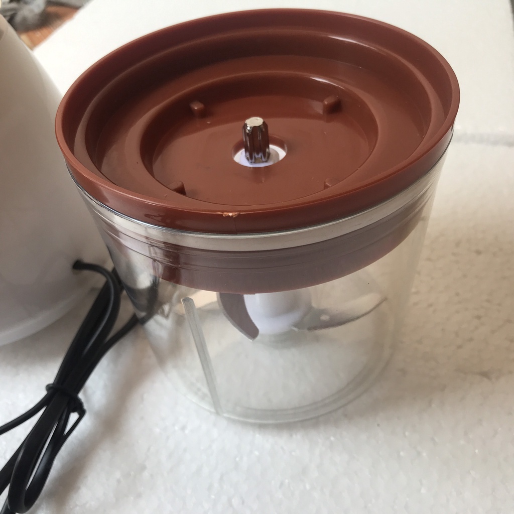 Máy Xay Sinh Tố Cầm Tay Mini Chính Hãng Osaka Nhật Bản, Máy Xay Thịt, Cua, Cá, Tỏi Ớt Đa Năng Bằng Điện Cho Bé Ăn Dặm