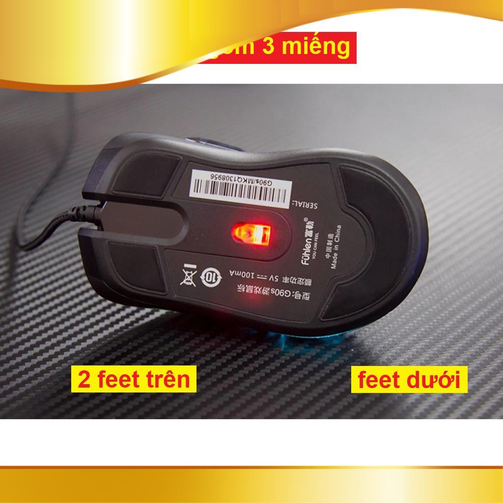 Feet chuột Fuhlen G90 - Miếng dán đế chuột Fuhlen G90s, G90 Pro, G90 Evo