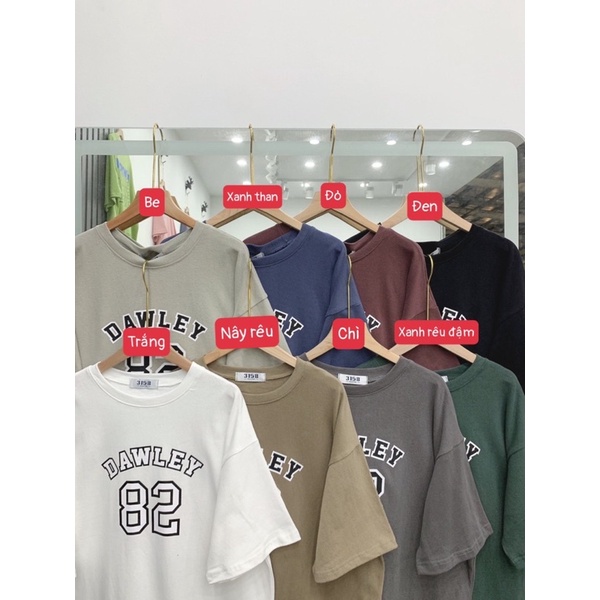 Áo thun chữ số 82 - thun 3158 loại 1