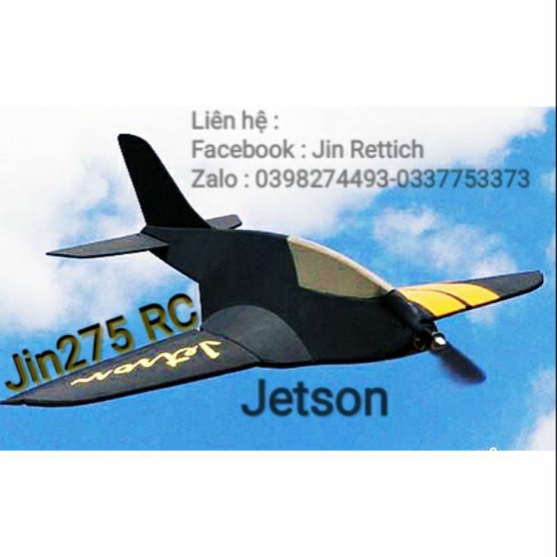 Bộ vỏ kit máy bay Jetson sải 65cm