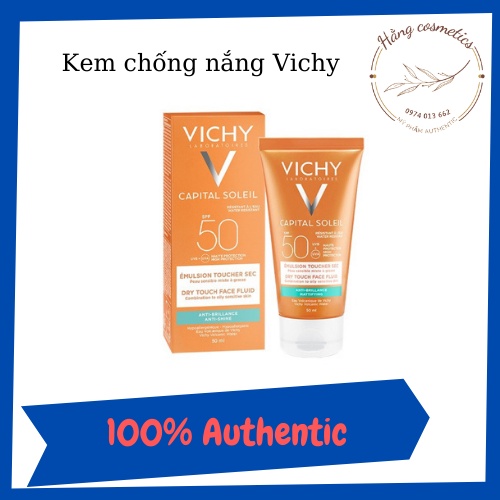 KEM CHỐNG NẮNG VICHY SPF 50+ MẪU MỚI 2021