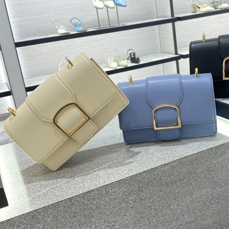 Charles and Keith Tinh xách nhỏ túc vu phụ Nữ Túc Sling Tinhi Đeo Vai