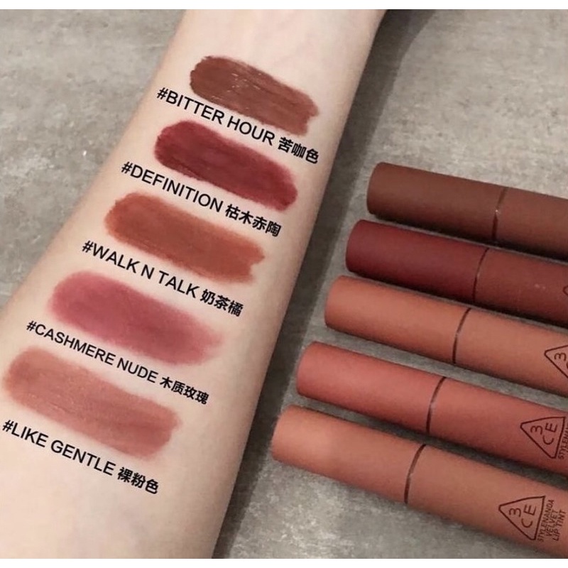 SON KEM LÌ 3CE VELVET LIP TINT HÀN QUỐC