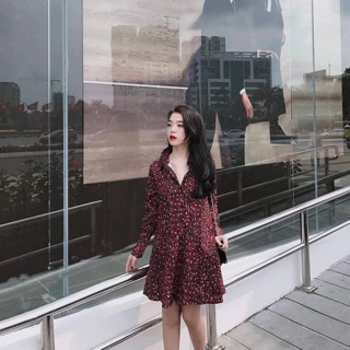 Váy da beo đỏ xuất xịn