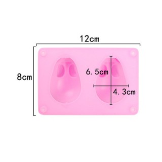 Khuôn Silicon Hình Thỏ 3D Siêu Dễ Thương