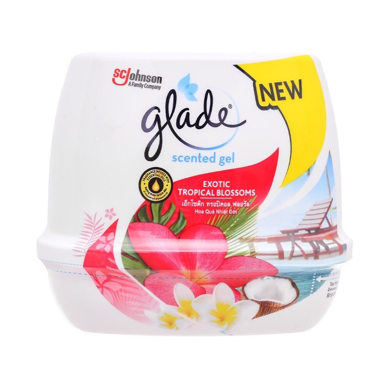 Sáp Thơm Glade Khử Mùi 180g (Đủ Mùi Hương)