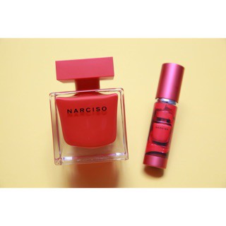 Mẫu Thử Nước hoa 10ml  Narciso Rouge ( Nar đỏ 2018 ) 5ml-10ml