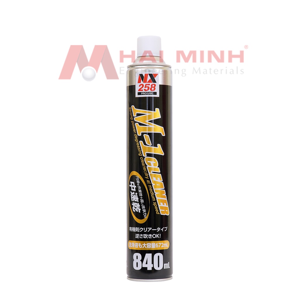 Dung dịch tẩy rửa dầu mỡ, vệ sinh phanh chi tiết phụ tùng NX258