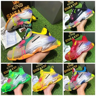 [XẢ HÀNG R11] Giày thể thao balen New vảy sơn full size nam nữ 36-43 (6 màu)