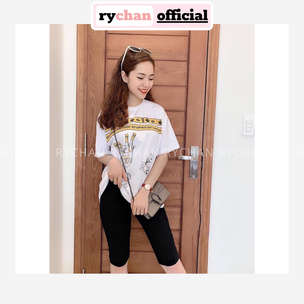 SE588 - Set Áo Rộng Quần Bó In Hình Cực Chất Nhiều Màu