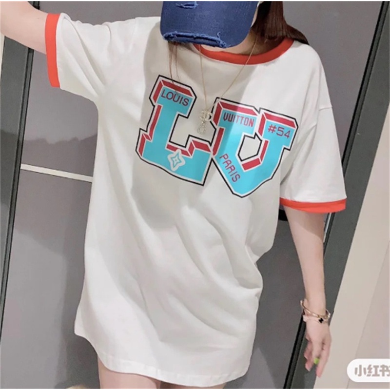 Áo Thun Tay Ngắn Chất Liệu Cotton In Họa Tiết 1 & v Thời Trang Cho Nam Và Nữ