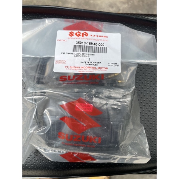 Đèn soi biển số satria , raider