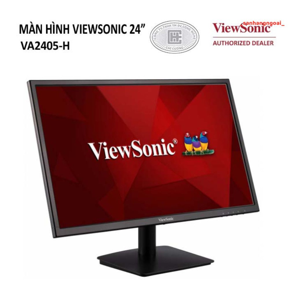 Màn Hình ViewSonic 24 INCHES VA2405-H - HÀNG CHÍNH HÃNG