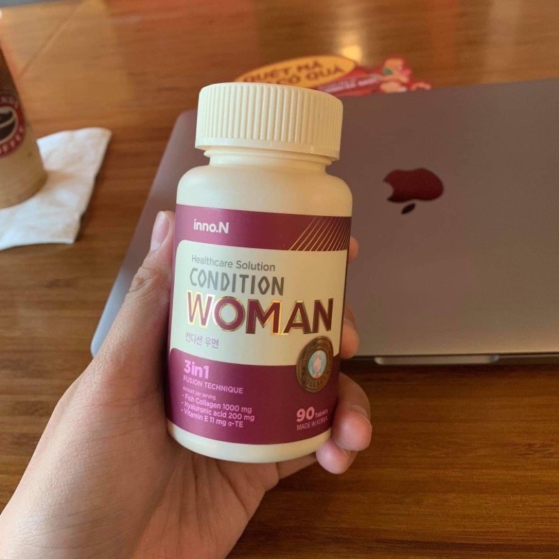 Condition Woman Collagen Viên Uống Đep Da Chống Lão Hóa 3in1 90 Viên