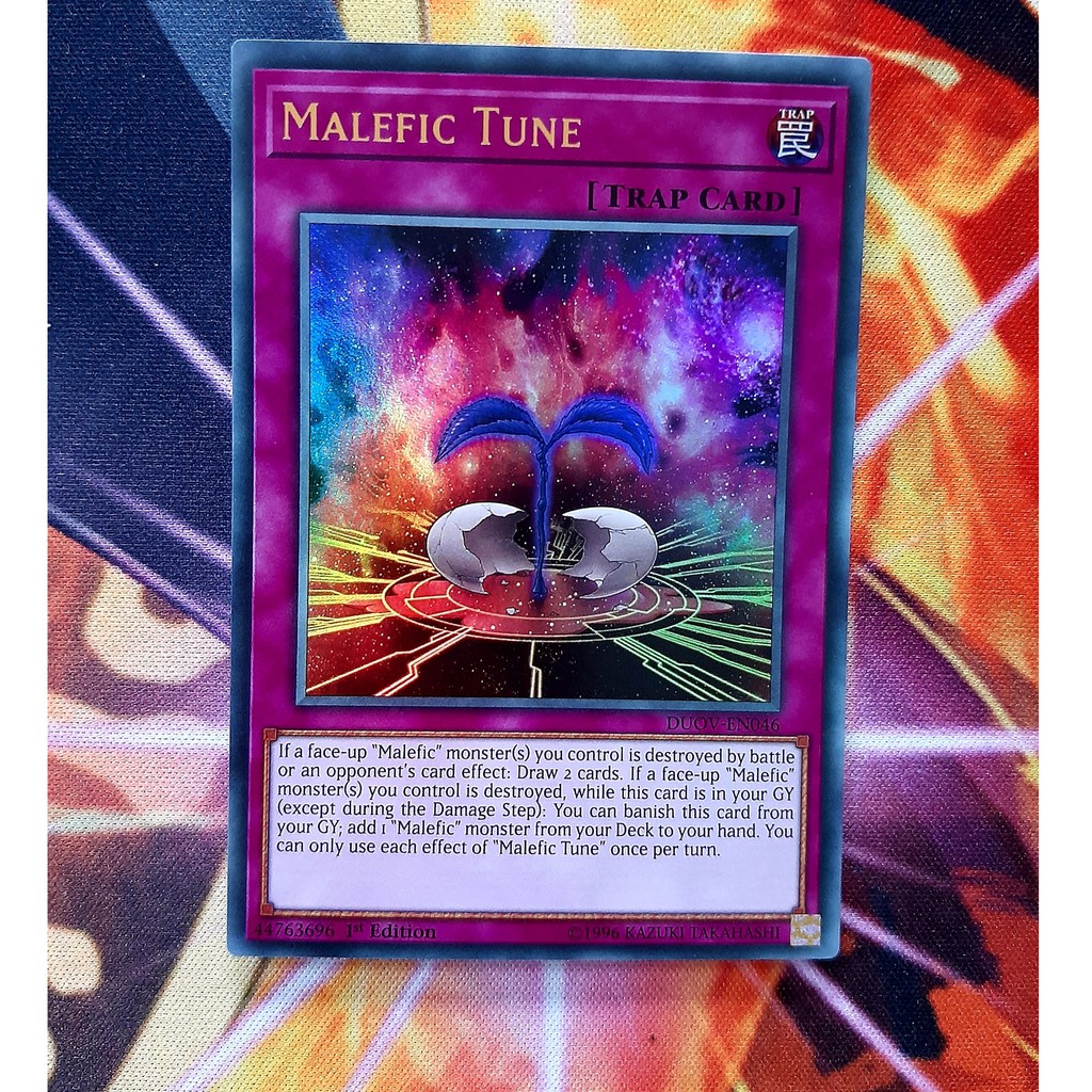 THẺ BÀI YUGIOH Malefic Tune - DUOV-EN046 - Ultra Rare 1st Edition