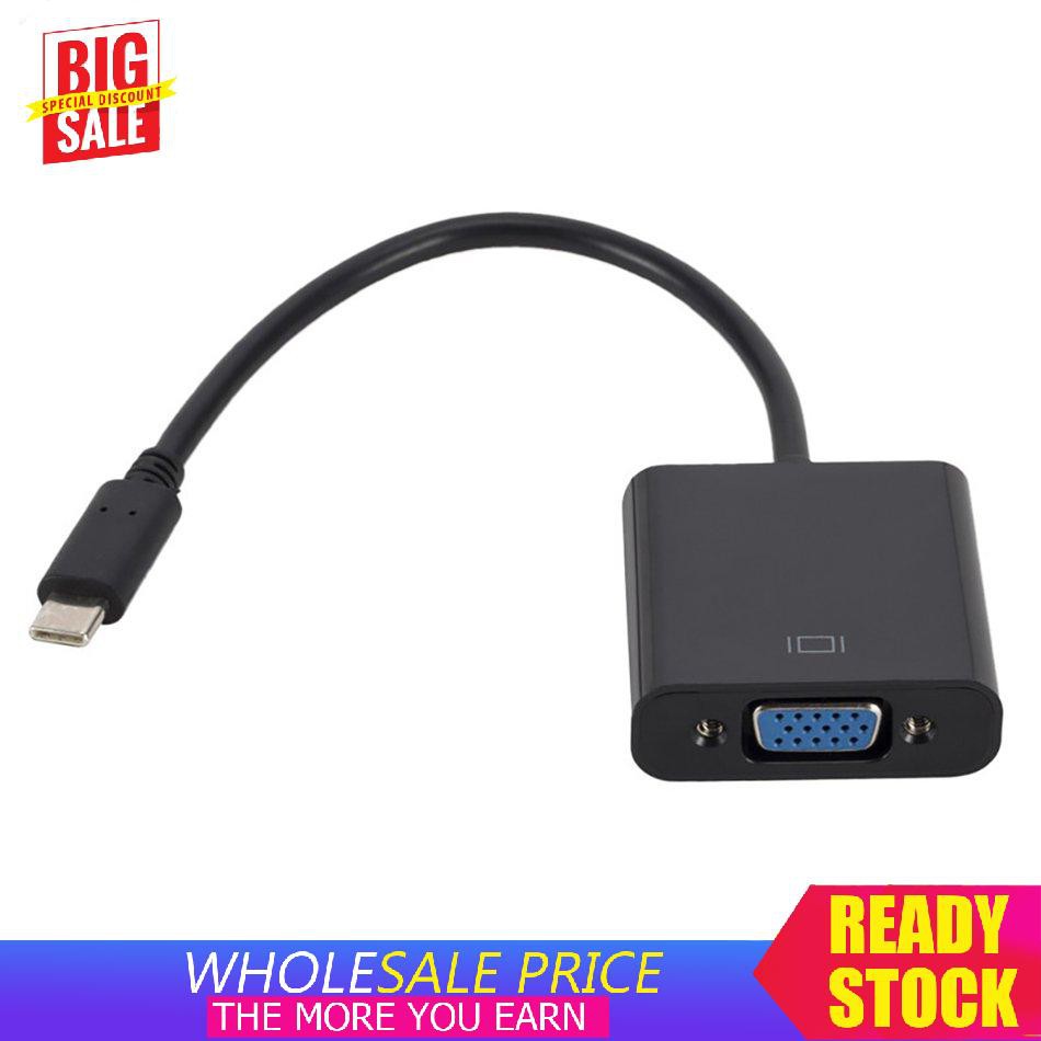 Cáp Chuyển Đổi Usb 3.1 Type C Sang Vga | BigBuy360 - bigbuy360.vn