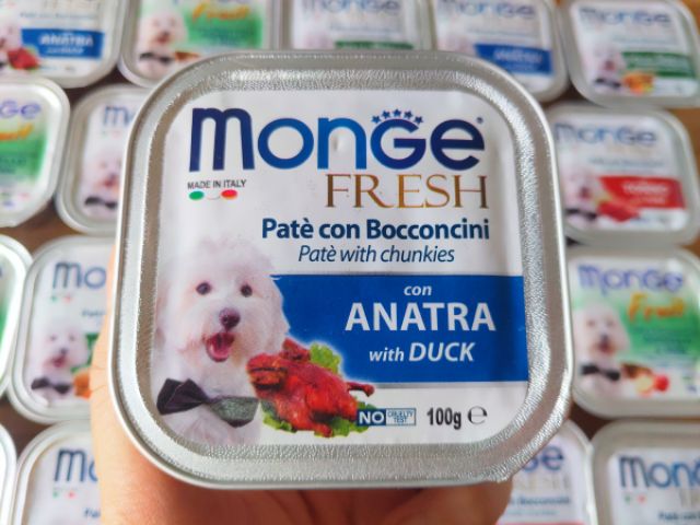 Pate Monge thịt tươi hảo hạn cho chó- hộp 100g