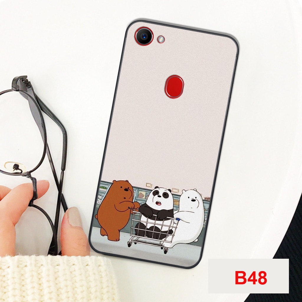 [HOT]ỐP LƯNG OPPO F5/F7 SIÊU ĐÁNG YÊU IN HÌNH GẤU BEER