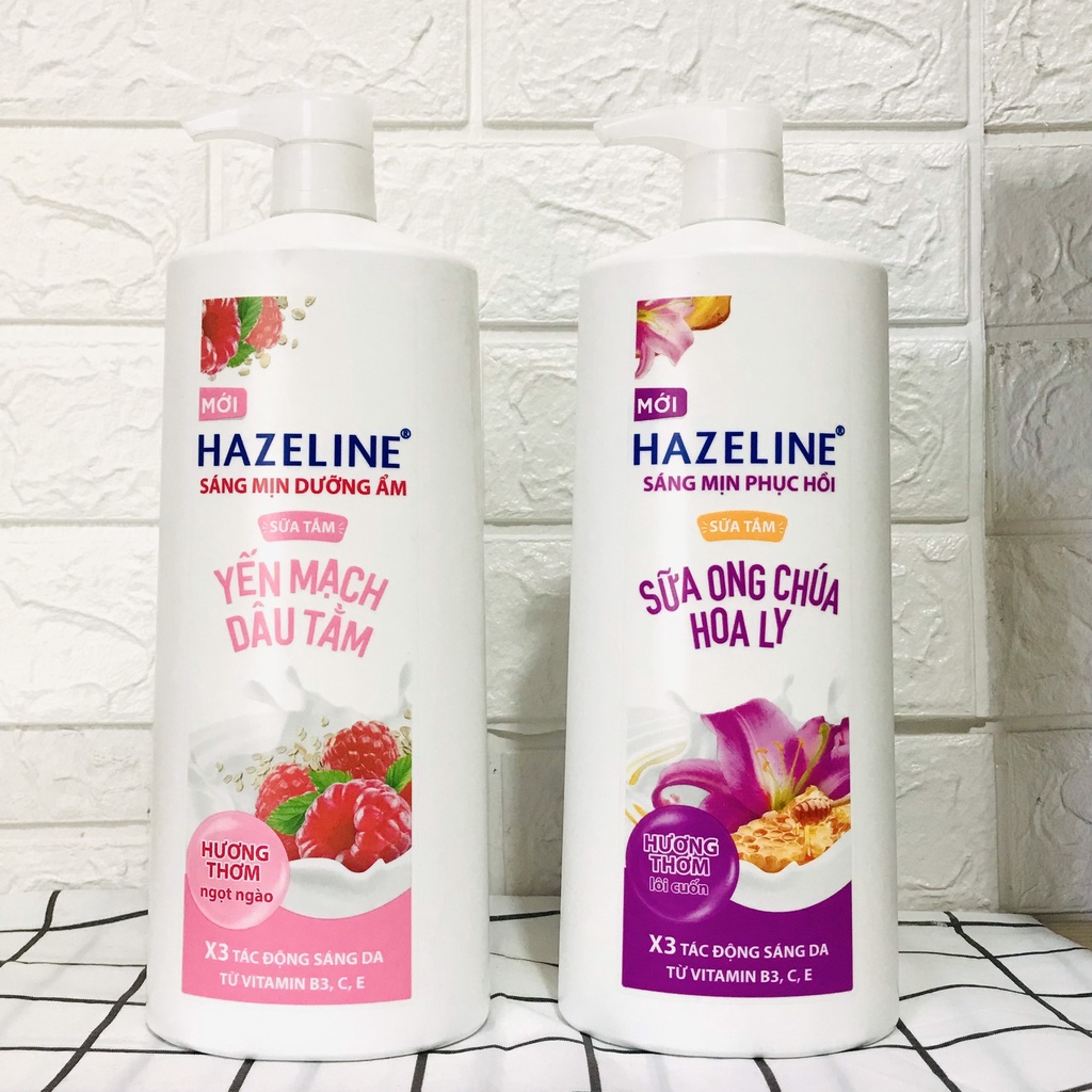 Sữa tắm dưỡng da Hazeline 1kg (Chai)
