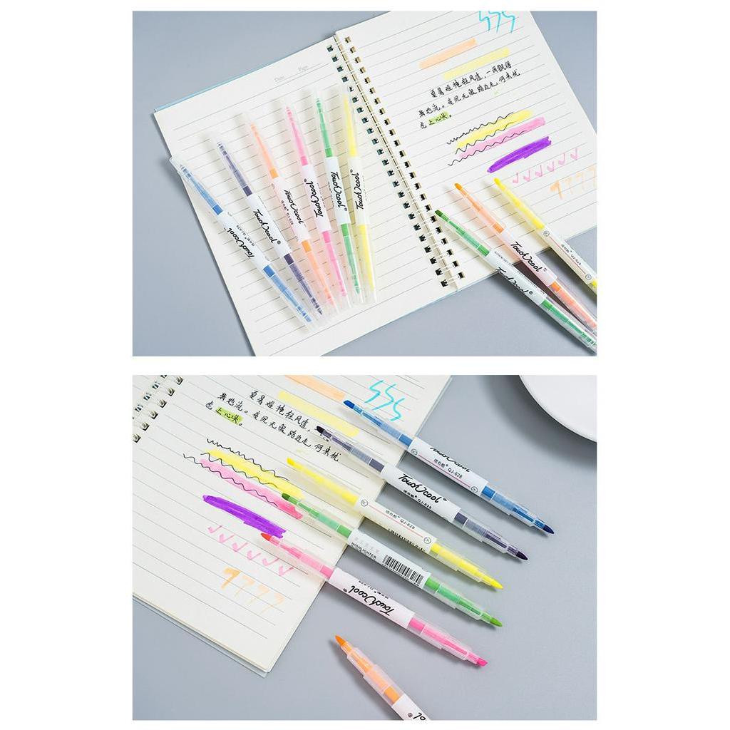 Set 6 cây bút mực đánh dấu tiện lợi