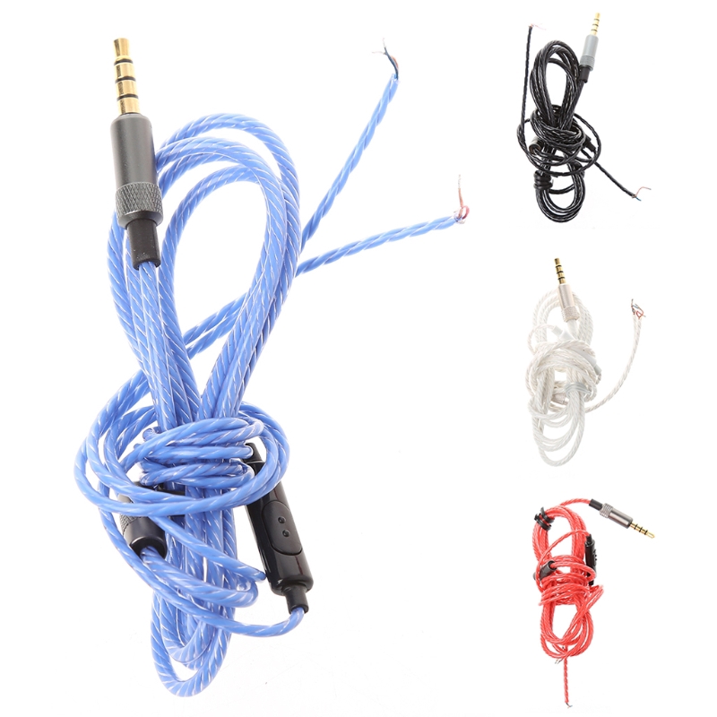 Dây Cáp Âm Thanh Thay Thế Giắc Cắm 3.5mm Kèm Mic 1.25m
