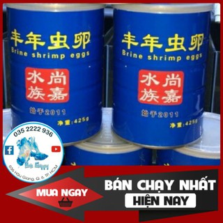 Artemia Lon Xanh | Tỷ Lệ Nở Cao - Thức Ăn Chuyên Dụng Cho Cá Bột, Dĩa, Betta, Guppy