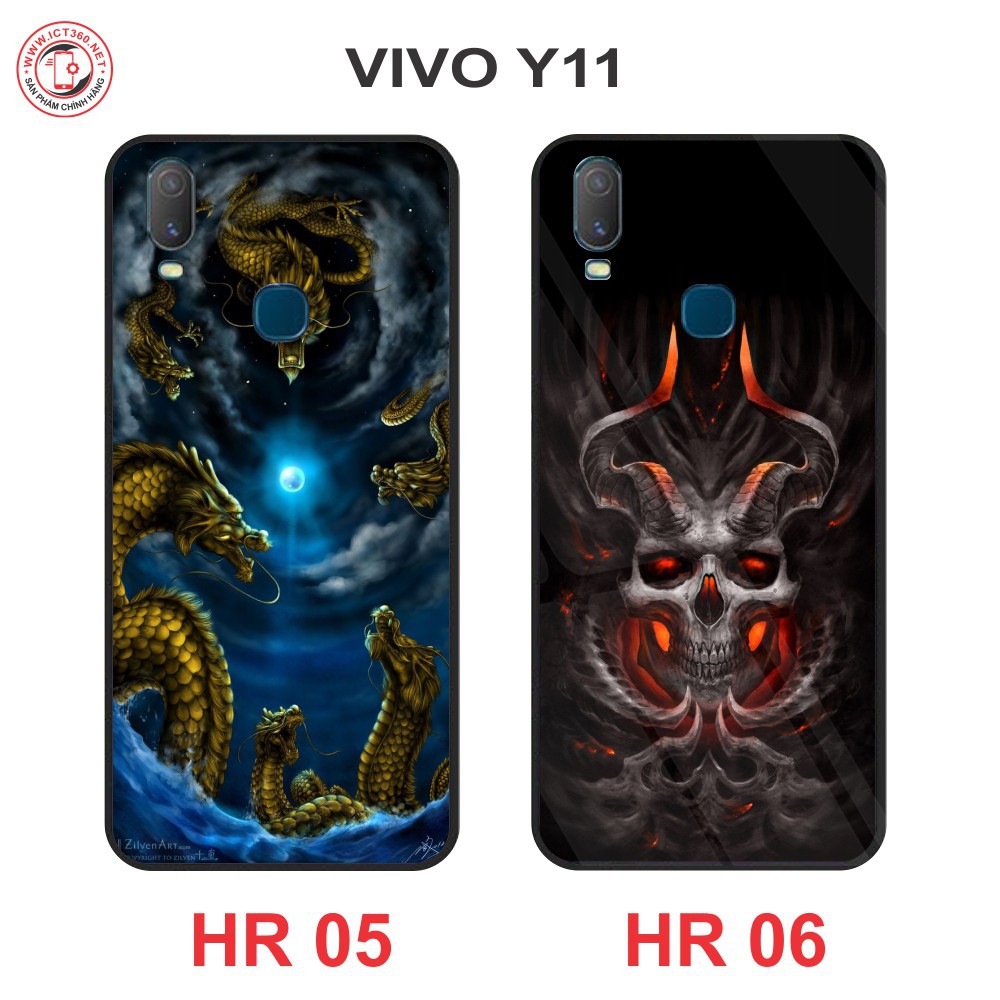 Ốp Lưng Kính Vivo Y11 in hình 3D - in theo yêu cầu