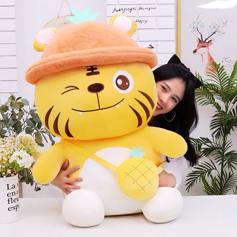 Gấu bông Hổ Baby Đeo Túi - Hổ nhồi Bông Cao Cấp Gấu Bông City
