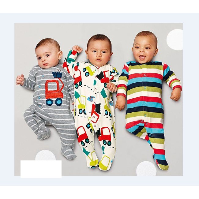 Set 3 áo liền thân có vớ Carter cao cấp