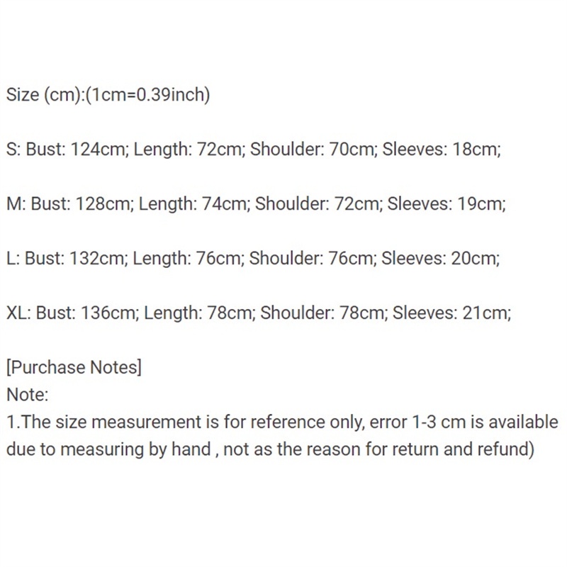 Áo Thun Cotton Tay Ngắn Plus Size Unisex