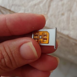 Sim ghép auto active ios 13.4 (phôi: vàng và đen)