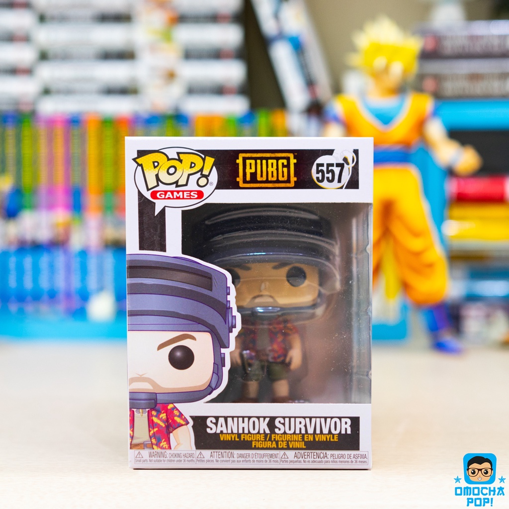 Mô Hình Chính Hãng Fun ko Pop Games PUBG - Sanhok Survivor 557